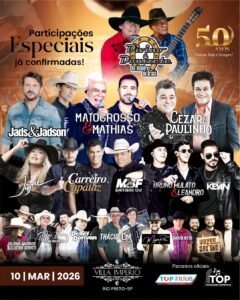 A contagem regressiva já começou para um dos momentos mais históricos da música sertaneja raiz!