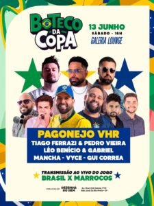 O BRASIL VAI PARAR… E O MELHOR ESQUENTA DA COPA JÁ TEM ENDEREÇO!
